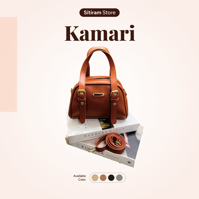 AOERA KAMARI - Tas Selempang Wanita Terbaru 2024 Viral Bahan PU Leather Kulit