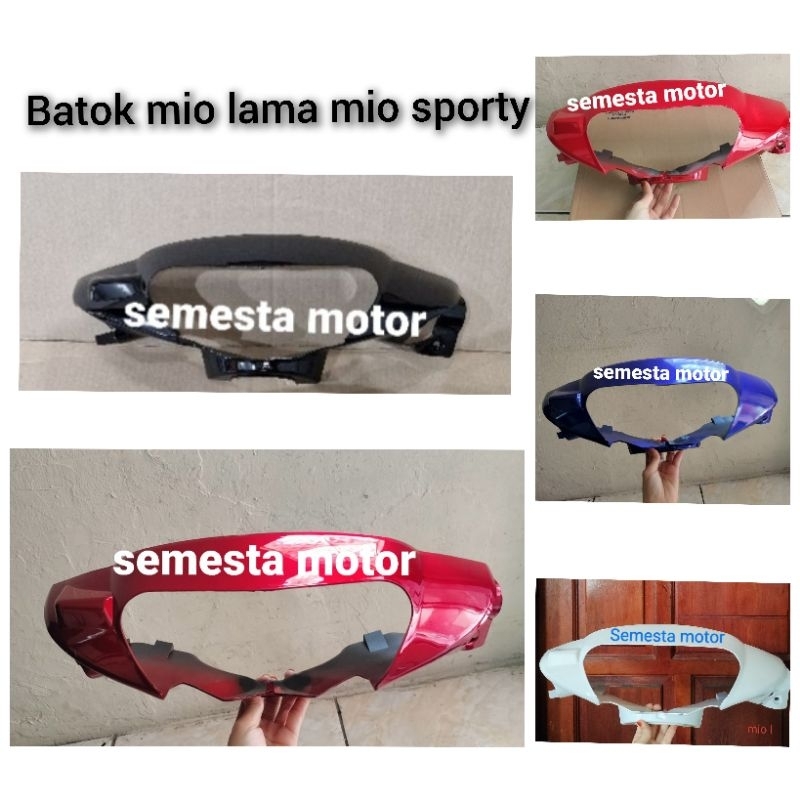 Batok depan mio sporty putih mio lama putih Batok depan mio sporty biru mio lama biru Batok depan mi