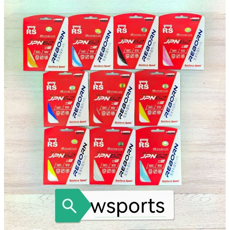 Senar Badminton RS Enduro 62 REBORN JP Original