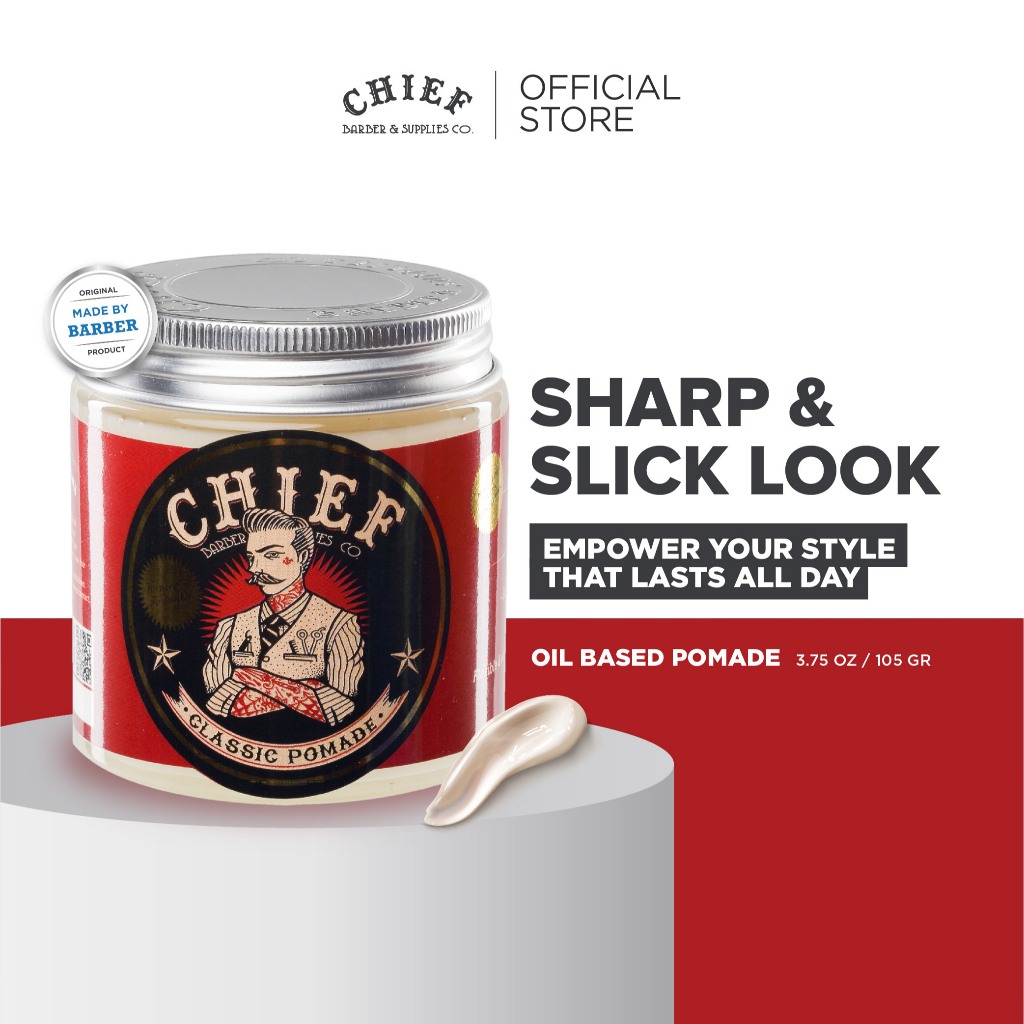 CHIEF Grooming  | Chief Pomade 4oz + Chief Shampoo 400ml