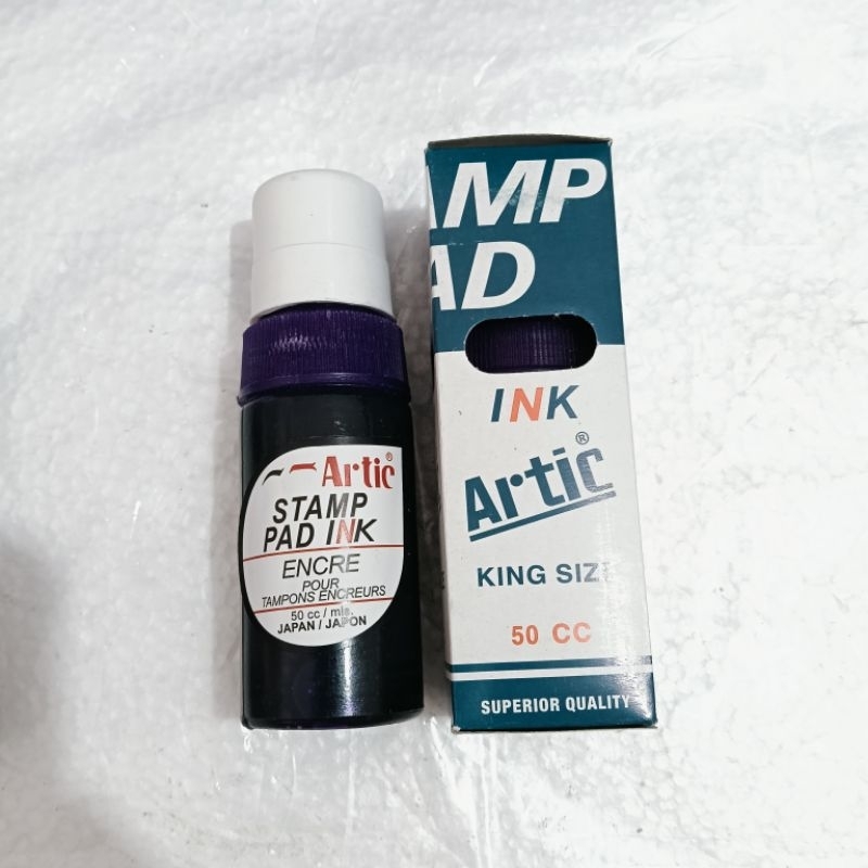 

INK ARTIC - Tinta Stample Cap Bantalan Manual Ungu Violet