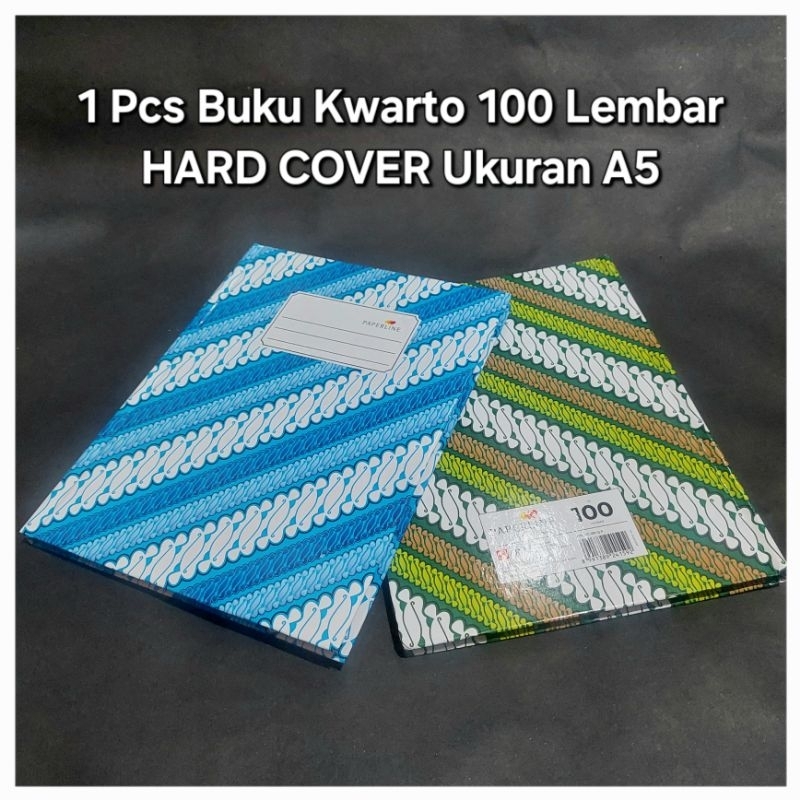 

1 Pcs Buku Kwarto 100 Lembar HARD COVER
