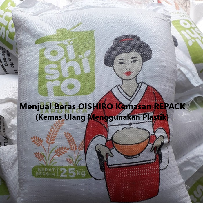 

Beras Jepang Beras Sushi Japonica OISHIRO Kemasan 2kg Premium Original