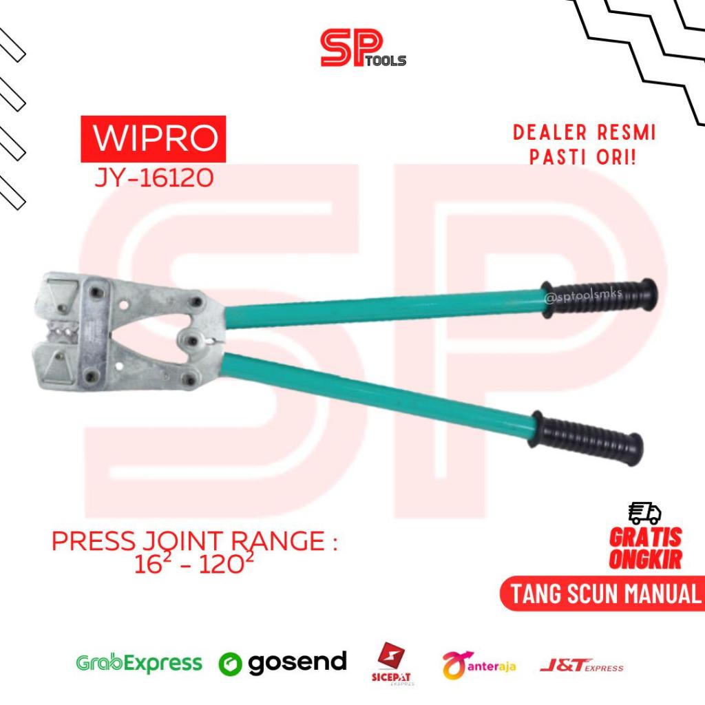 TANG PRESS SKUN SCUN KABEL MANUAL / TANG CRIMPING TOOL PRESS SCUN 16-120MM WIPRO JY1620