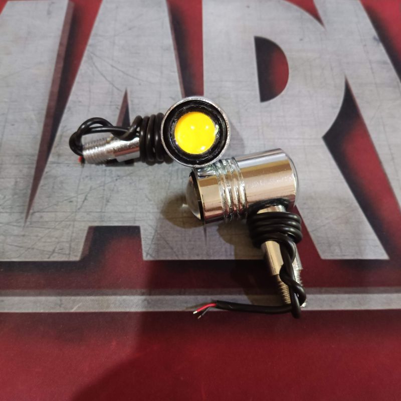 Lampu Sein Capsul Riting Capsul Mini Besi LED