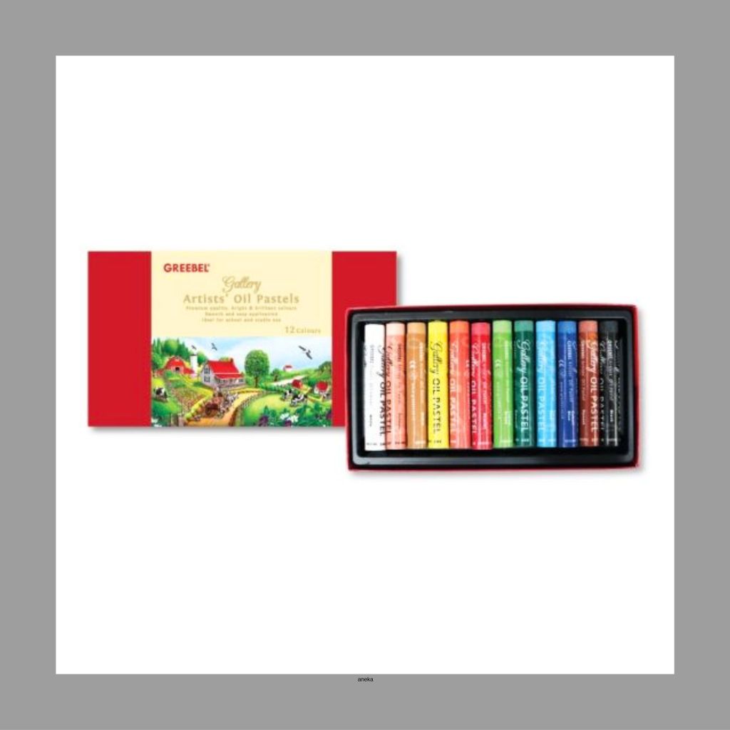 

Greebel Artist Oil Pastel 12 Warna / Crayon Artist 12 Color