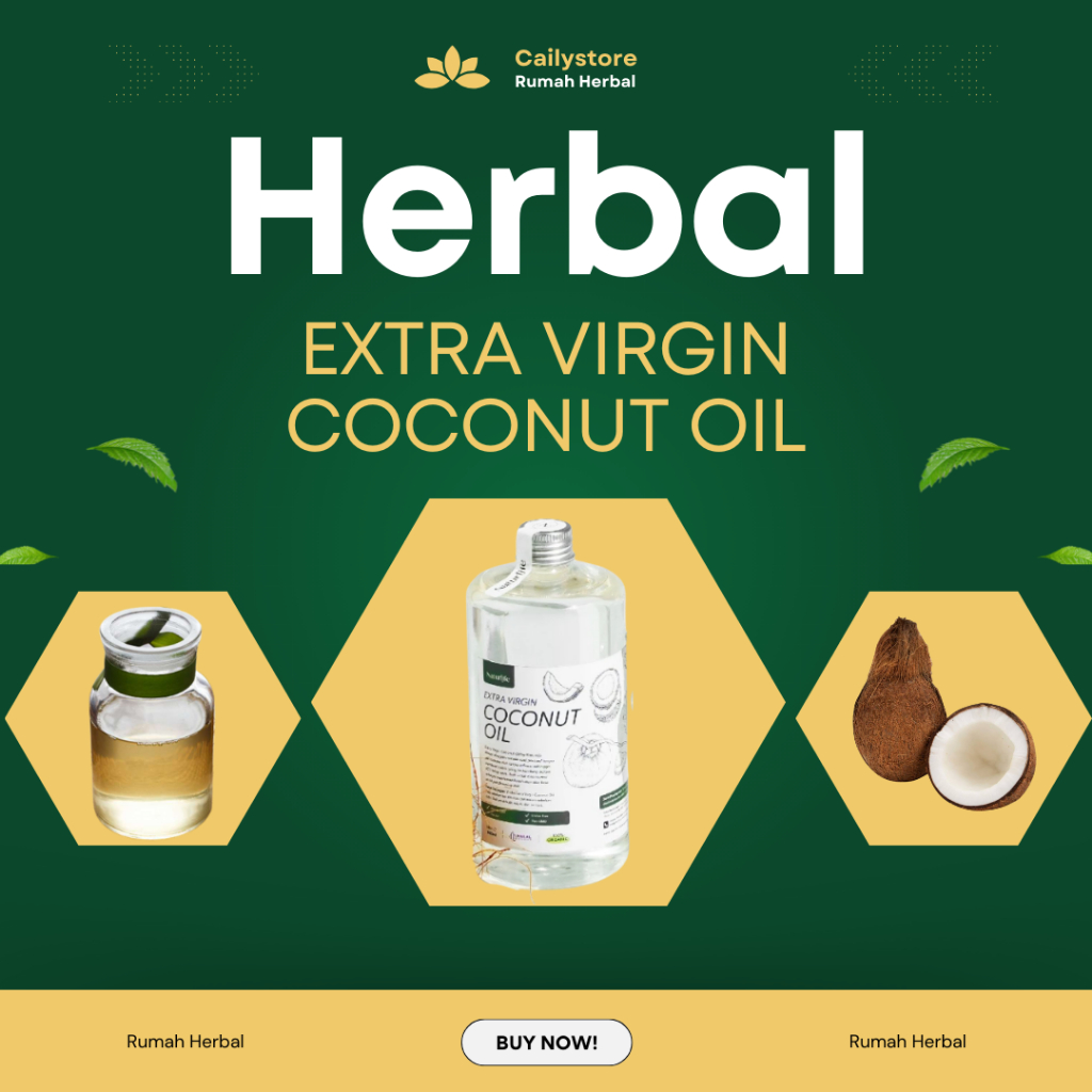 

EXTRA VIRGIN COCONUT OIL 100 % ASLI MURNI ORGANIK PREMIUM
