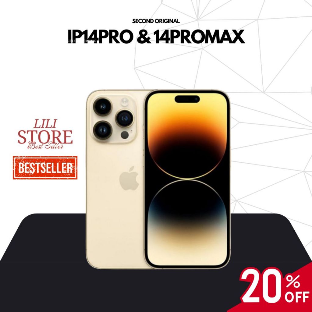 iPhone14Pro & 14ProMax Second Original Mulus FullSet