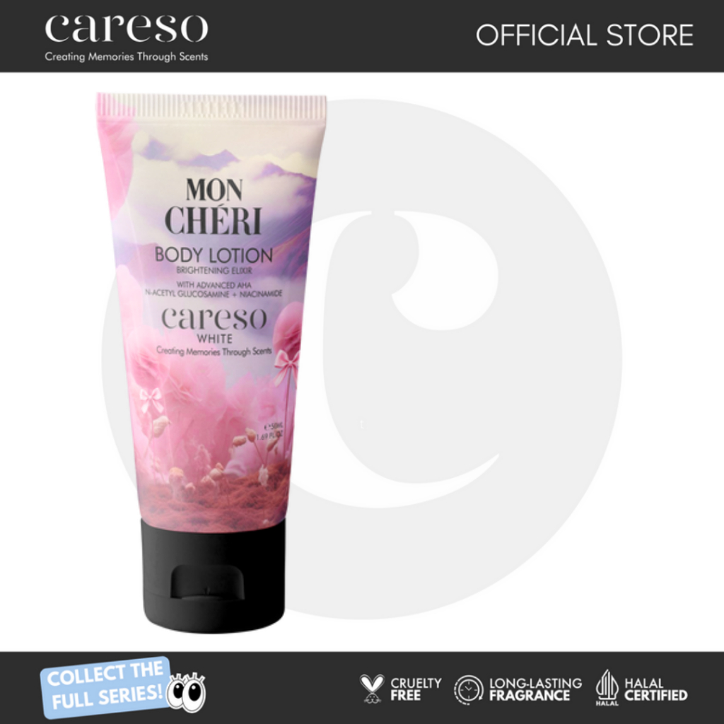 Careso - Body Lotion - Tube 50ML (1pcs) / Travel Size