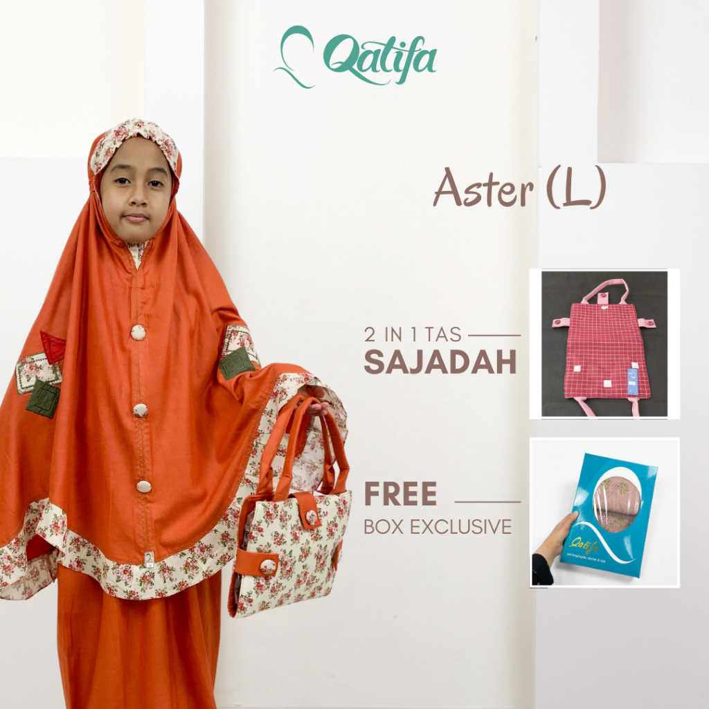 Mukena Anak Perempuan 7 8 Tahun Mukena terbaru motif Anak Anak katun premium Bunga Terbaru Katun Ast