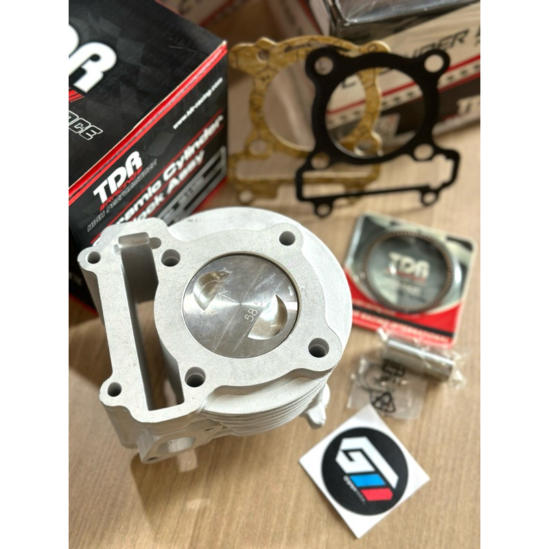 Blok Bore Up Ceramic Mio Sporty Smile 5TL 28D 14D - Soul - Fino - Nouvo TDR Racing 58.5 mm