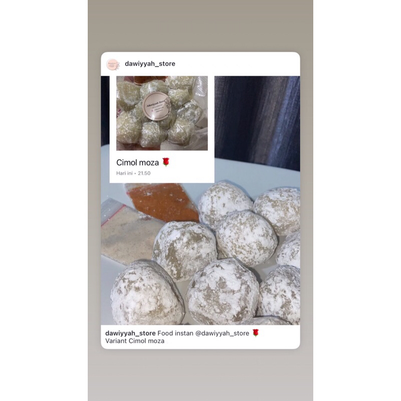

Frozeen food CIMOL MOZA Dawiyyah Store