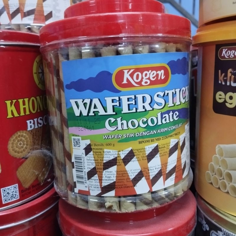 

[EXP NOVEMBER 2025] ASTOR WAFER STICK KOGEN CHOCOLATE WAFER ISI COKLAT 600 GRAM