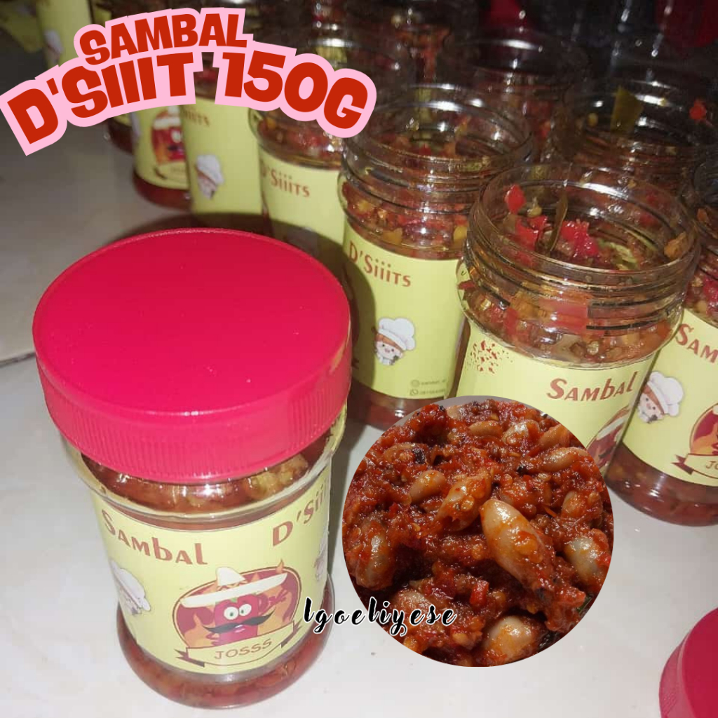 

Sambal D'SIIIT 150G - Sambal Cumi - Aneka Sambel Pedas