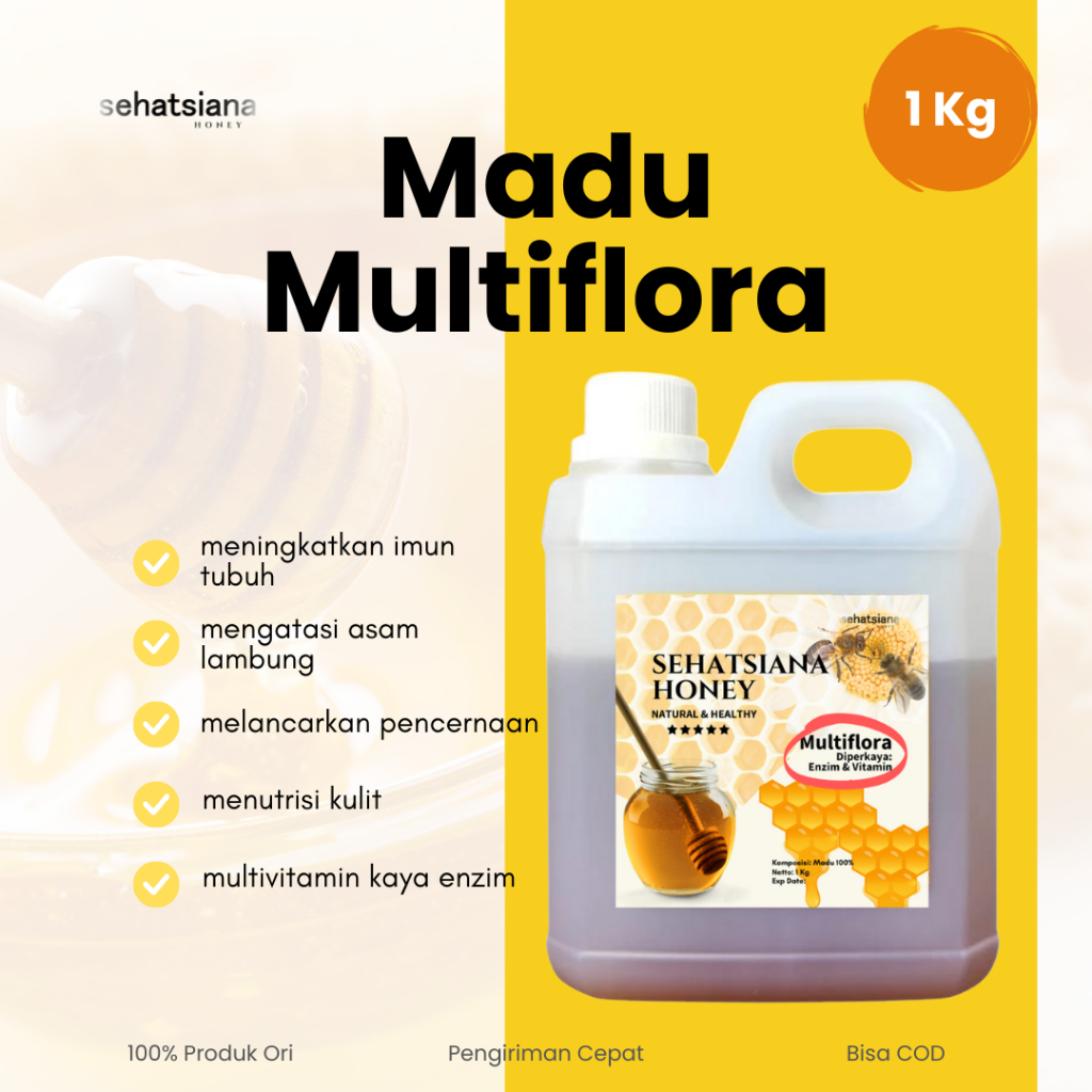 

SEHATSIANA HONEY - Madu Multiflora