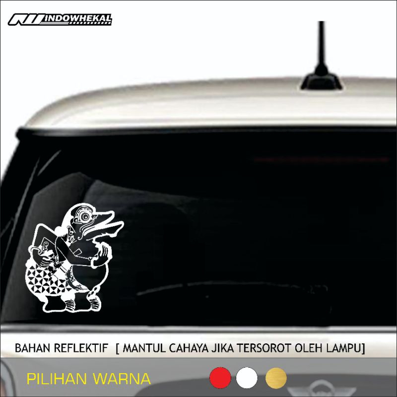 STIKER CUTTING WAYANG TOGOG REFLEKTIF