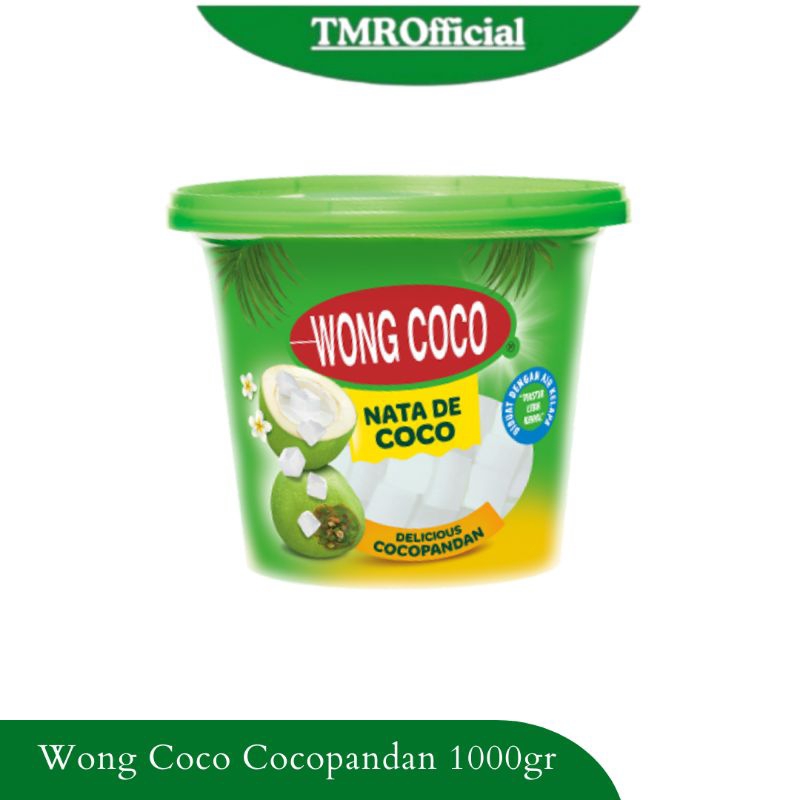 

WONG COCO NATA DE COCO COCOPANDAN 1KG 1000GR KOTAK KOTAK