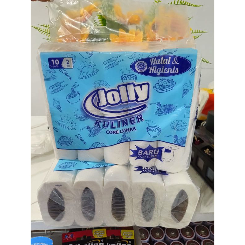 JOLLY KULINER TISU GULUNG 1BALL 10ROL