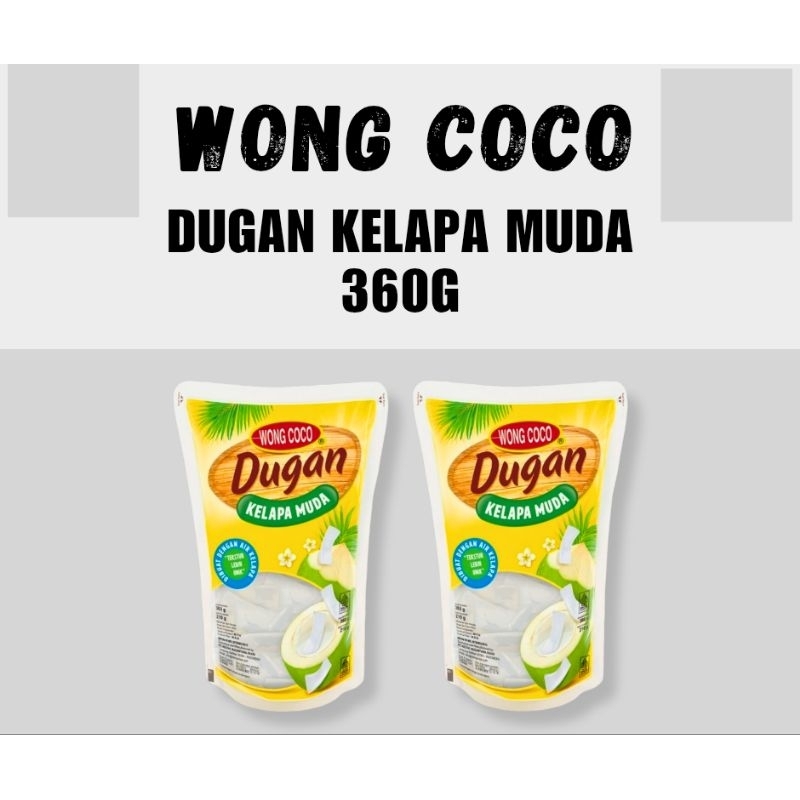 

Wong Coco Dugan Kelapa Muda 360G Nata De Coco