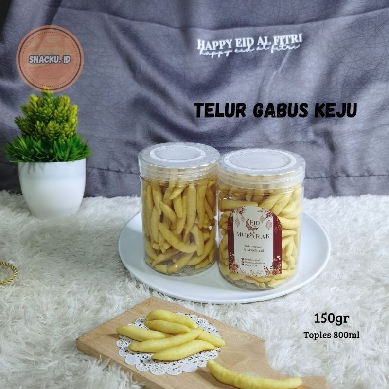 

Telur gabus kemasan toples 800ml edisi lebaran isi 150gr