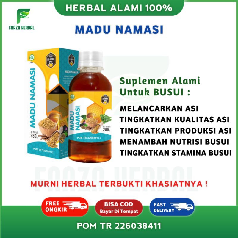 

Madu Namasi Obat Herbal Pelancar Asi Suplemen Ibu Menyusui Alami Bpom