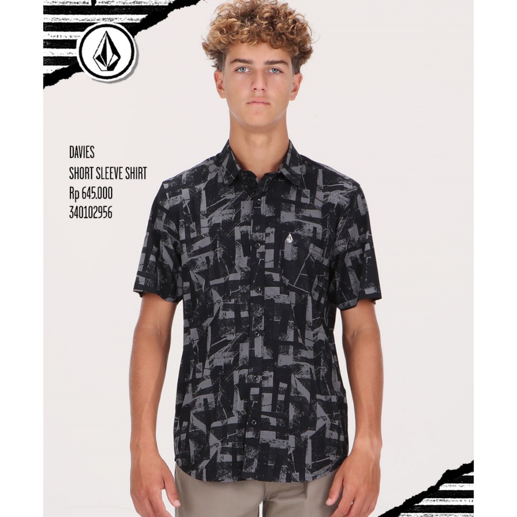 RAYSURF VOLCOM KEMEJA PRIA 340102956 ORIGINAL
