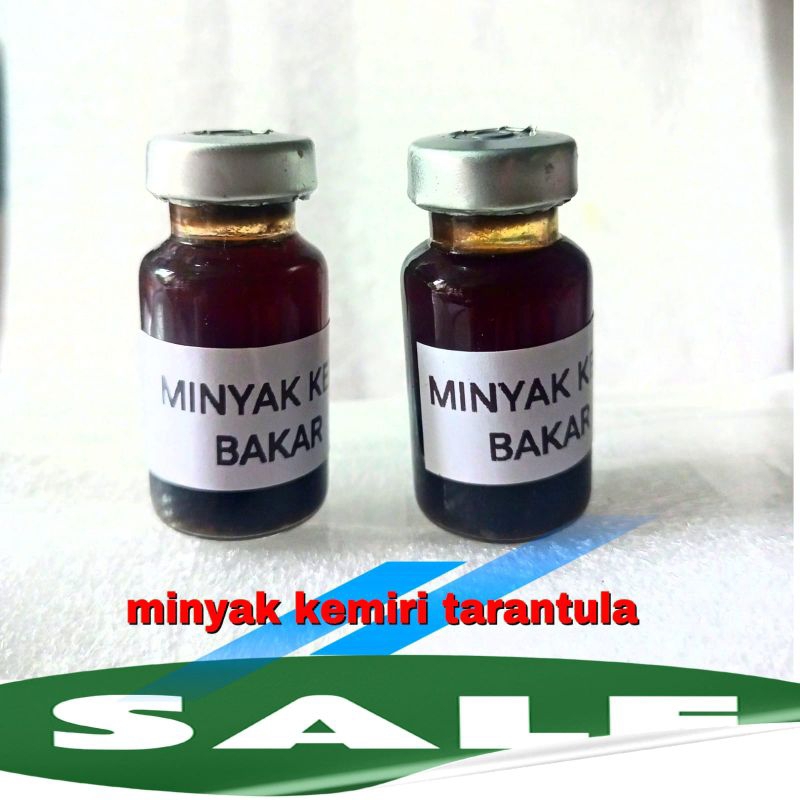 minyak kemiri tarantula penumbuh rambut kumis jenggot jambang 10ml