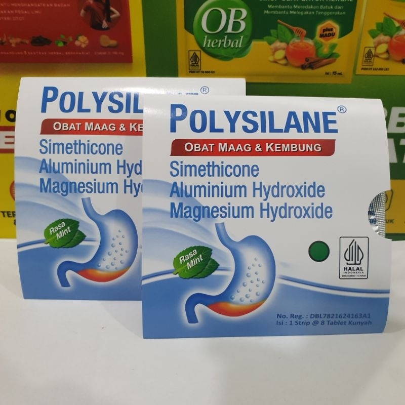 Polysilane tablet obat maag