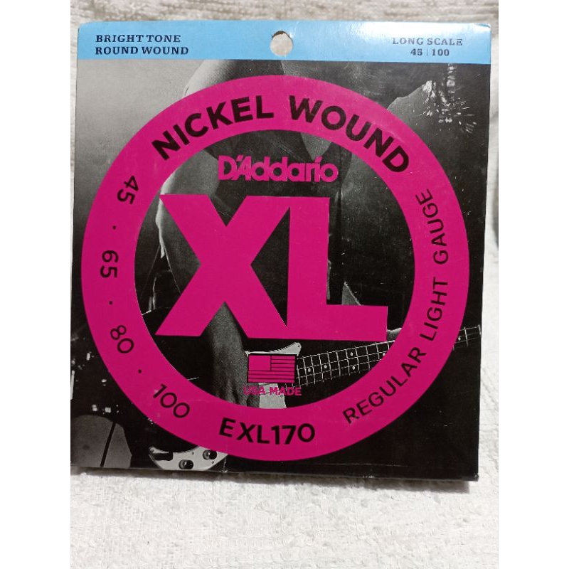senar bass daddario exl 170//senar bass akustik elektrik bass 4 string