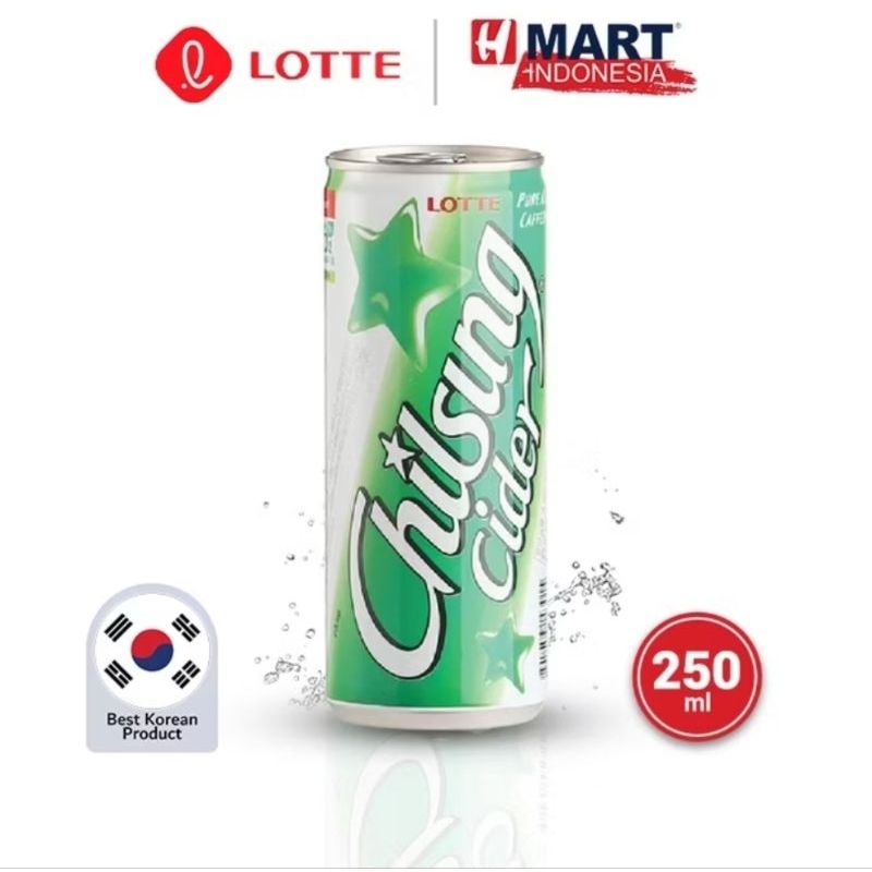 

LOTTE CHILSUNG CIDER/MINUMAN SODA LIME/MINUMAN SODA