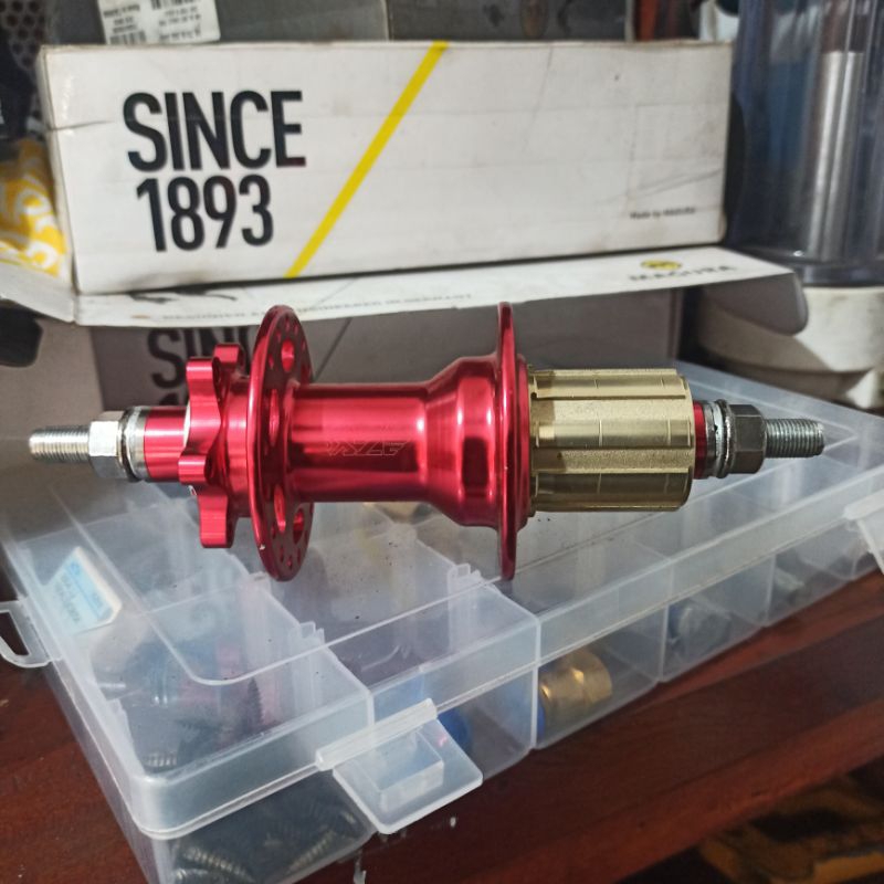 Freehub Hub Belakang Sepeda Federal Bearing model Baut untuk Drop Out Horisontal