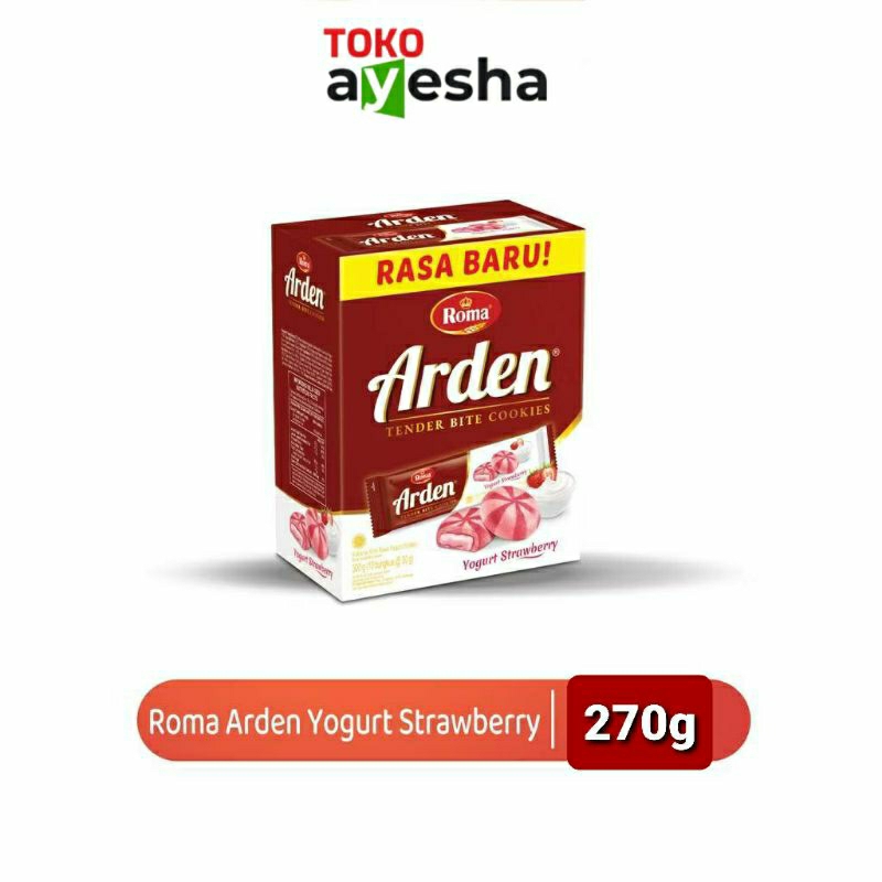 

Roma Arden Yogurt Strawberry 270gr - 1 Box isi 10 pcs