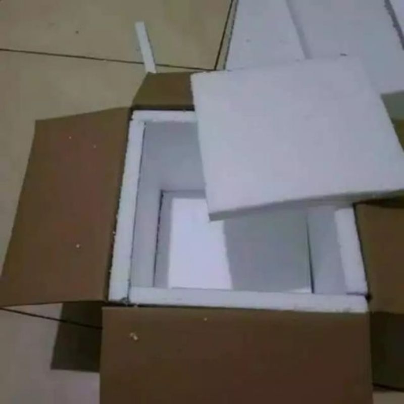 

packing tambahan sterofom / paket lebih terjaga dan aman