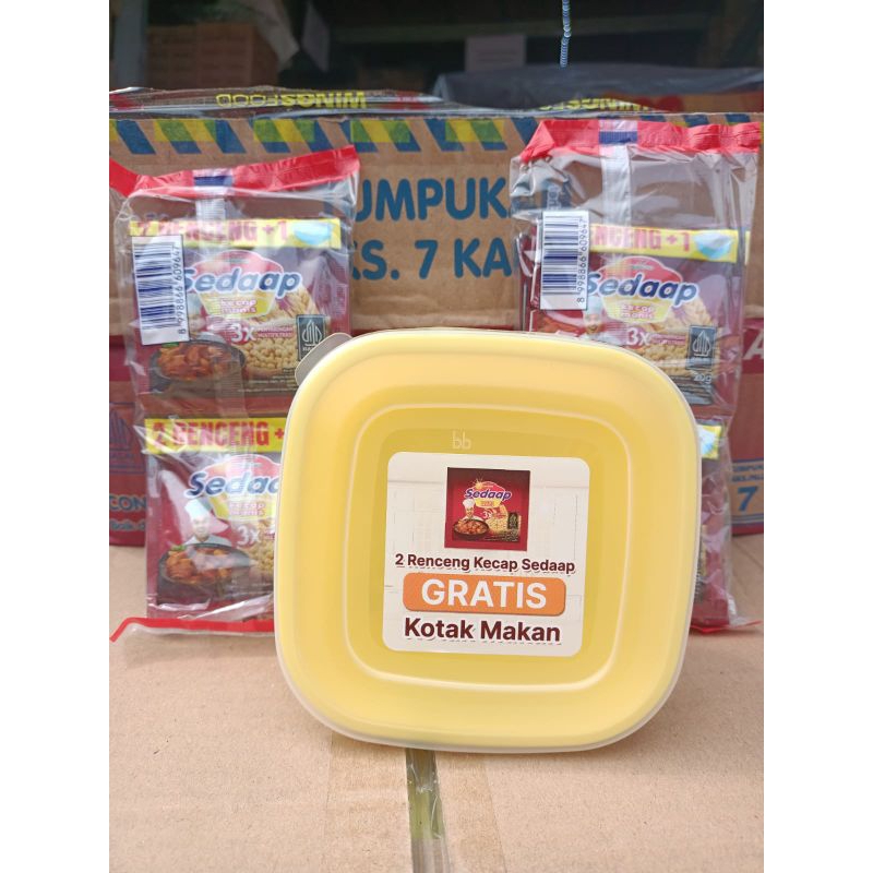 

Kecap sedaap rtg free kotak makan2 pack kecap sedap refill free satu tepak