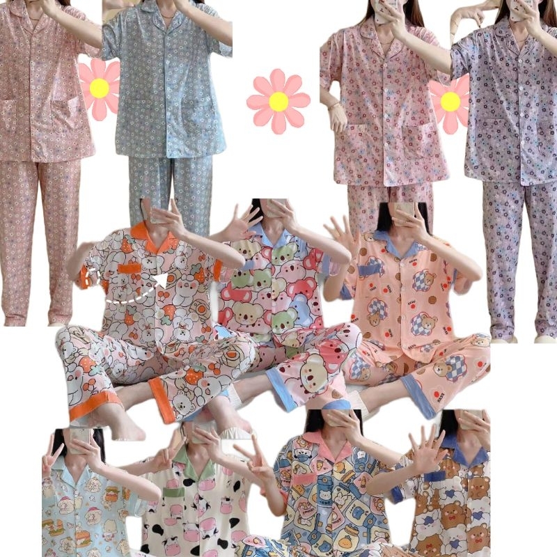 Piyama setelan BARU Piyama Wanita set CP Premium| Piyama Remaja Set CP Premium Nyaman Digunakan hari