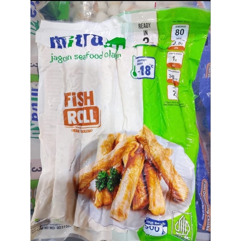 

Mitraku Fish Roll 500gr