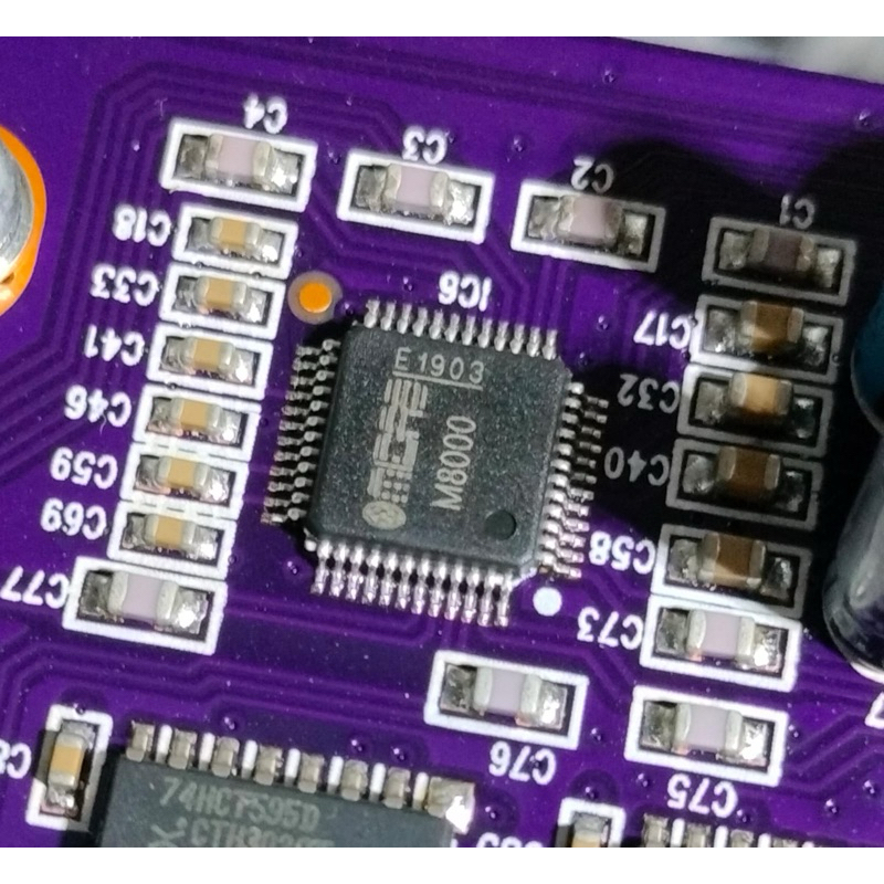 IC ADC Midas M8000 midas DL32 midas & behringer AD-DA converter pengganti originalnya