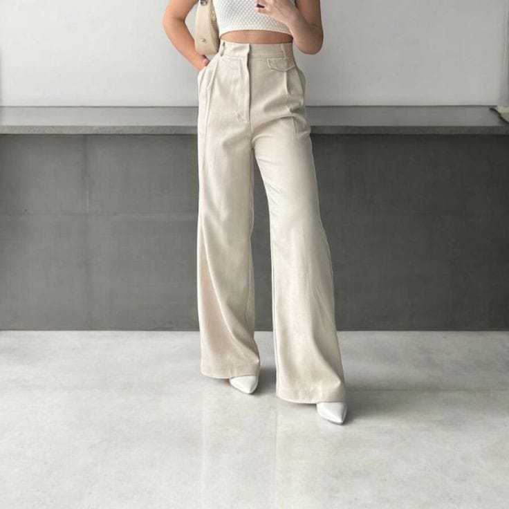 ORO PANTS |Celana Panjang Wanita |Oro Pants Highwaist |Celana Kulot Wanita Kekinian |Celana Oro Pant