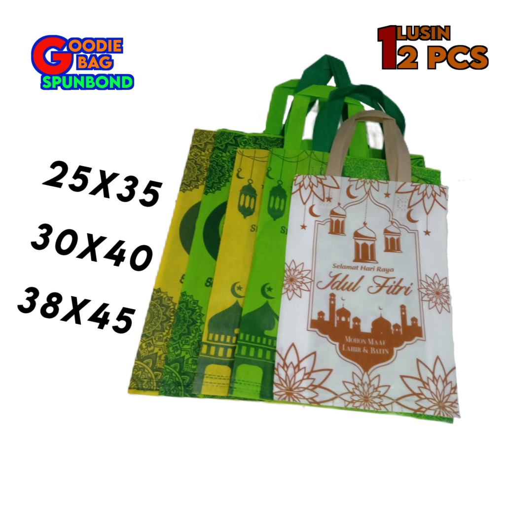 

tas spunbond lebaran 2025 ukuran 25x35 30x40 dan 38x45 (M L dan XL) tas parcel lebaran idul fitri, bingkisan lebaran, acara, promosi, belanja, bekal, godibeg lebaran, goodibag lebaran, godiebag lebarn, godibag lebaran, totbag lebaran, harves
