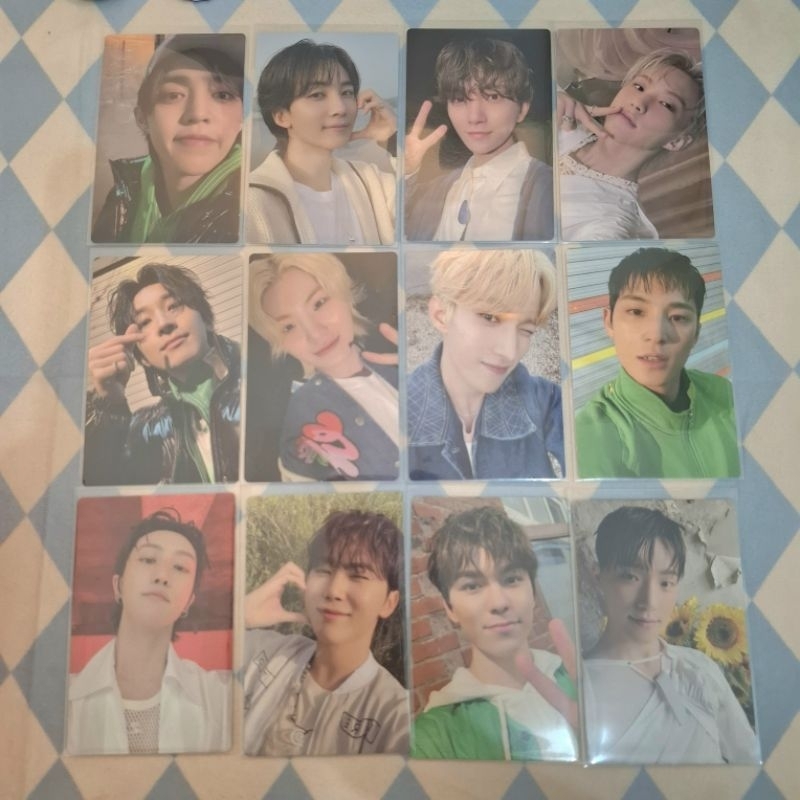OFFICIAL PHOTOCARD CARAT MEMBERSHIP KIT SEVENTEEN SCOUPS JEONGHAN JOSHUA JUN HOSHI WONWOO WOOZI THE8