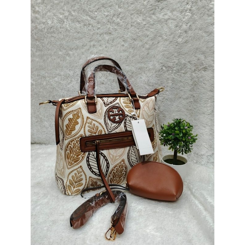 TAS WANITA TB BUNGA KANVAS KEKINIAN