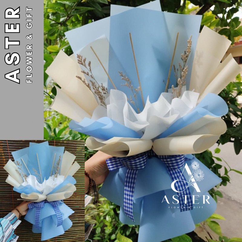 Buket Kosongan 45cm Size Besar / Buket Bunga Kosongan