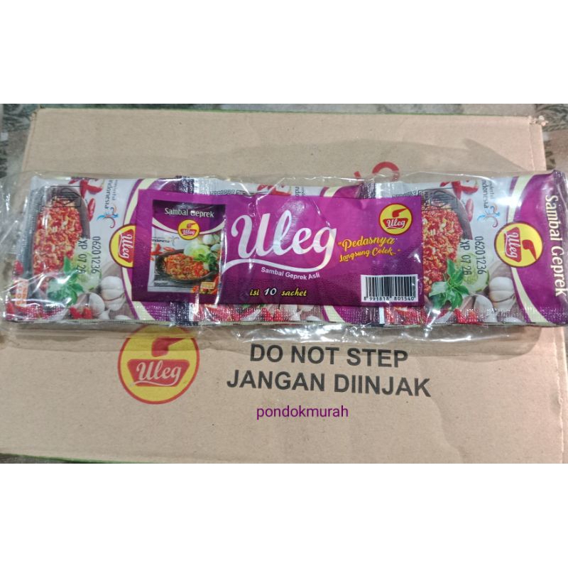 

Finna Sambal Uleg Geprek 1 pack isi 10pcs