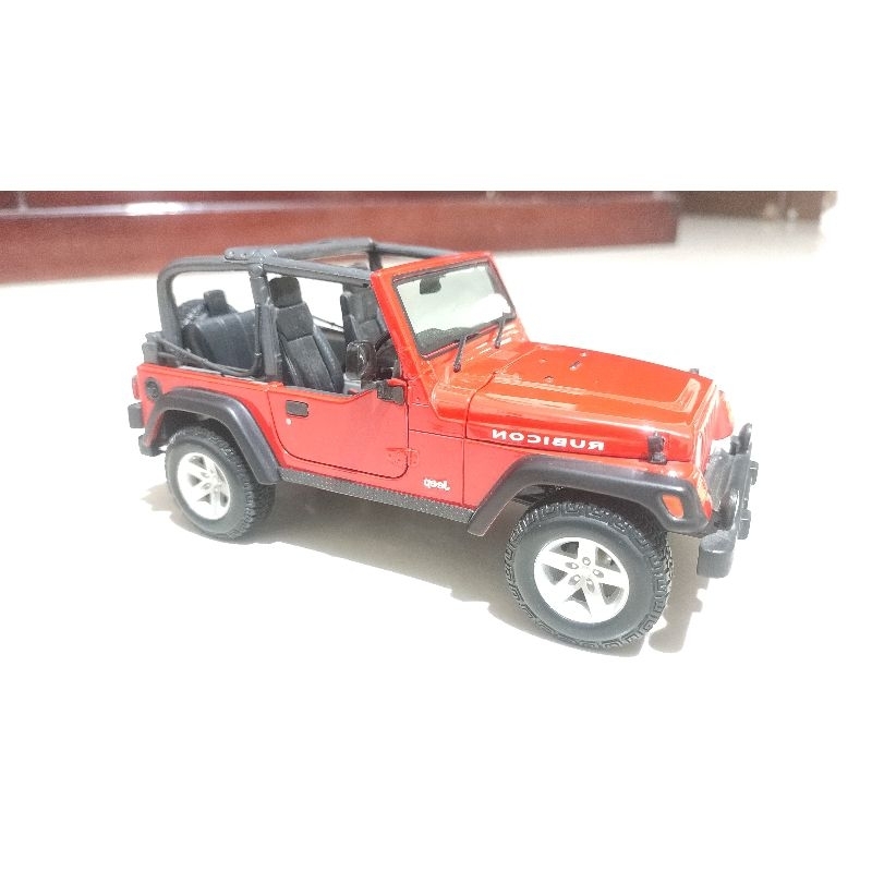 Diecast Maisto Wrangler Rubicon 1:18
