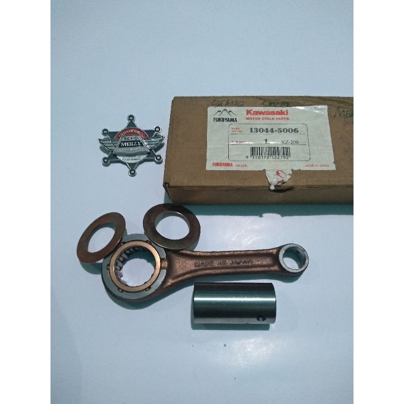 stang pistong setang seher conrod Binter merzy kz200 platina