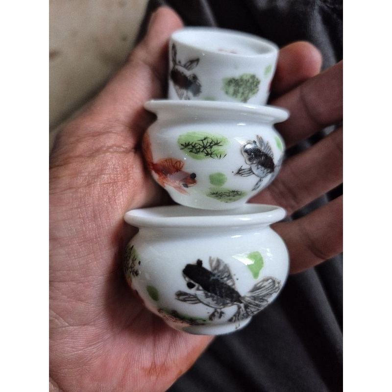 cepuk keramik burung