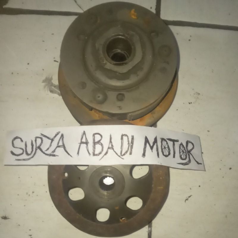 pully belakang set copotan ori beat fi/scoopy fi/vario fi kode kzl