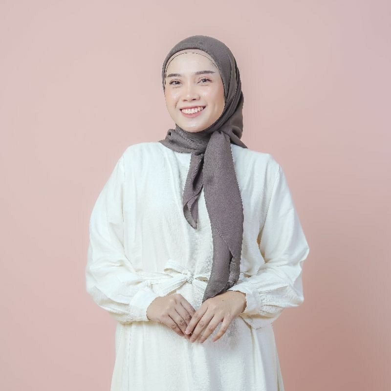 [BELLA SQUARE PREMIUM] warna MAUVE | Bella Square Segi Empat Anti Letoy 110 x 110 cm