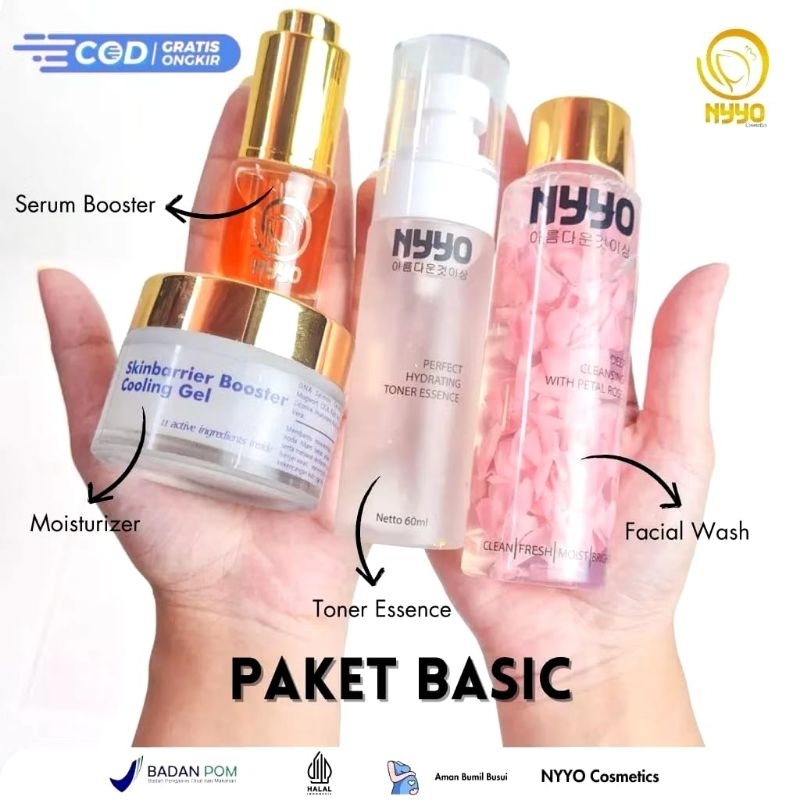 NYYO Paket Basic - Cosmetics Nyyo 1 Paket Hemat