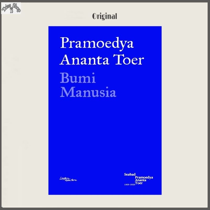 Original Buku Bumi Manusia Pramoedya Ananta Toer